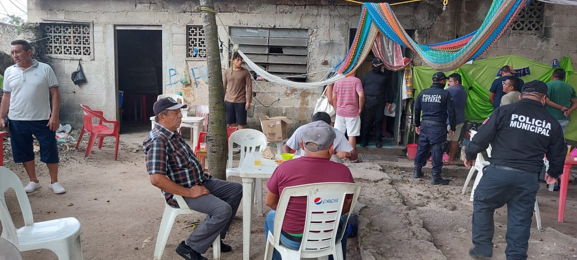 Policía Municipal clausura venta clandestina de alcohol en Tizimín
