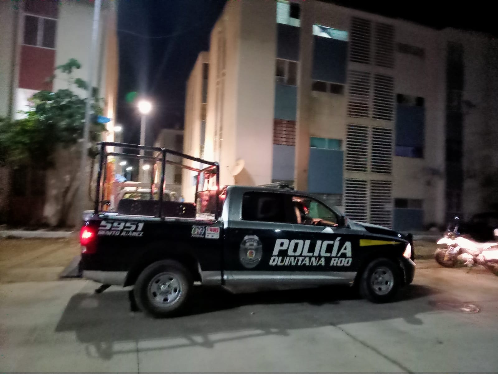 Dos personas fueron heridas por arma de fuego casi de manera simultanea en dos puntos de Cancún