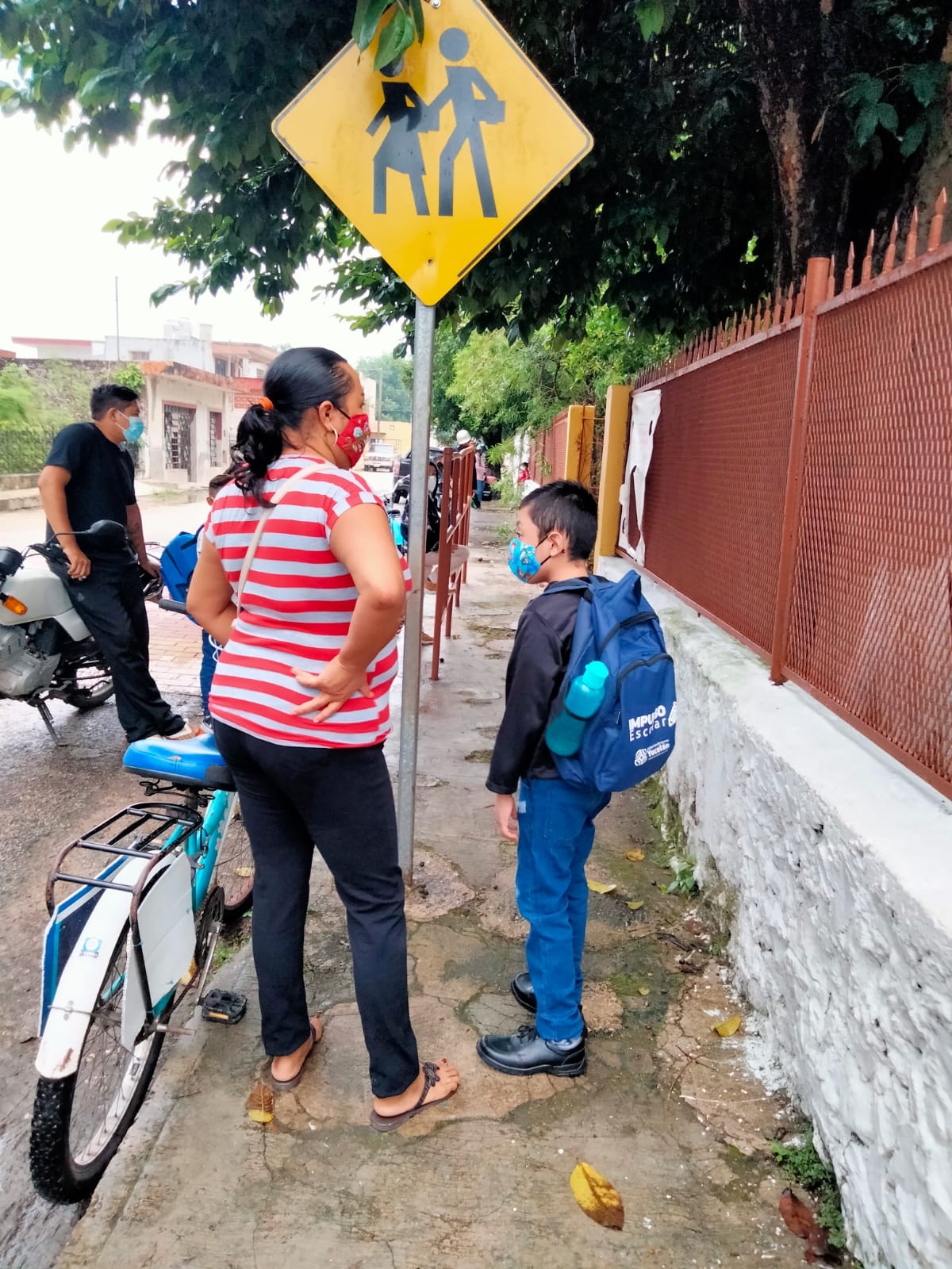 En Baca, Yucatán, se registró la asistencia de 213 alumnos a las aulas