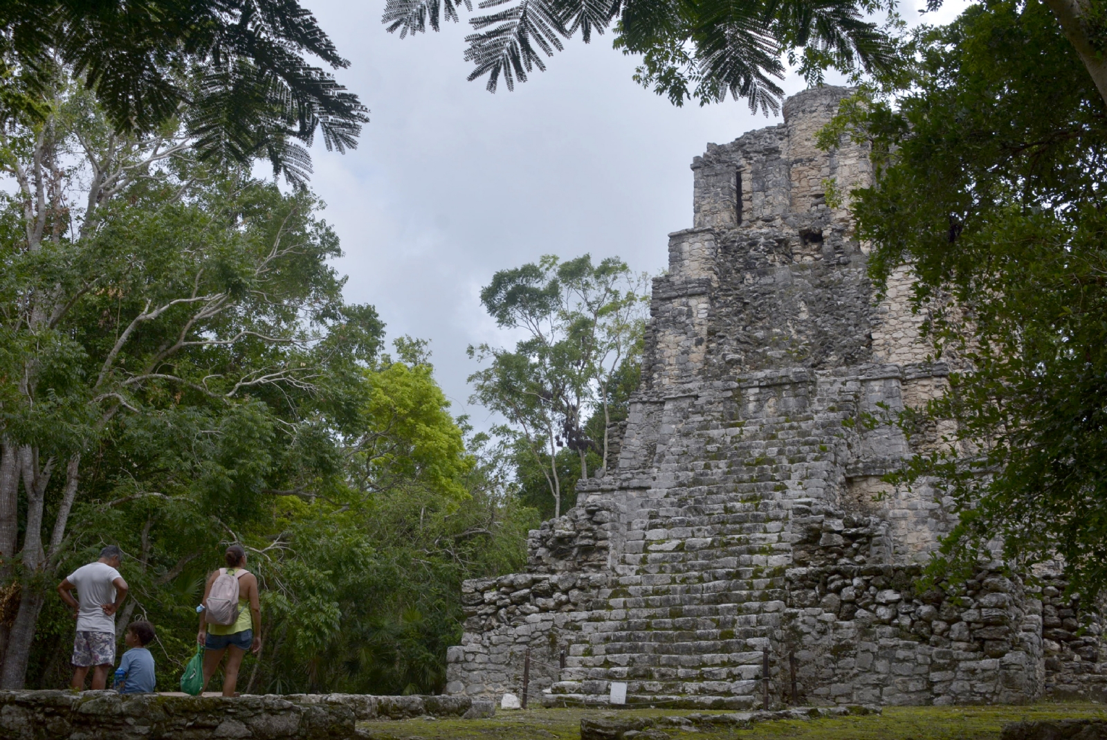 La zona arqueológica es de las más importantes dentro de la reserva protegida en Quintana Roo