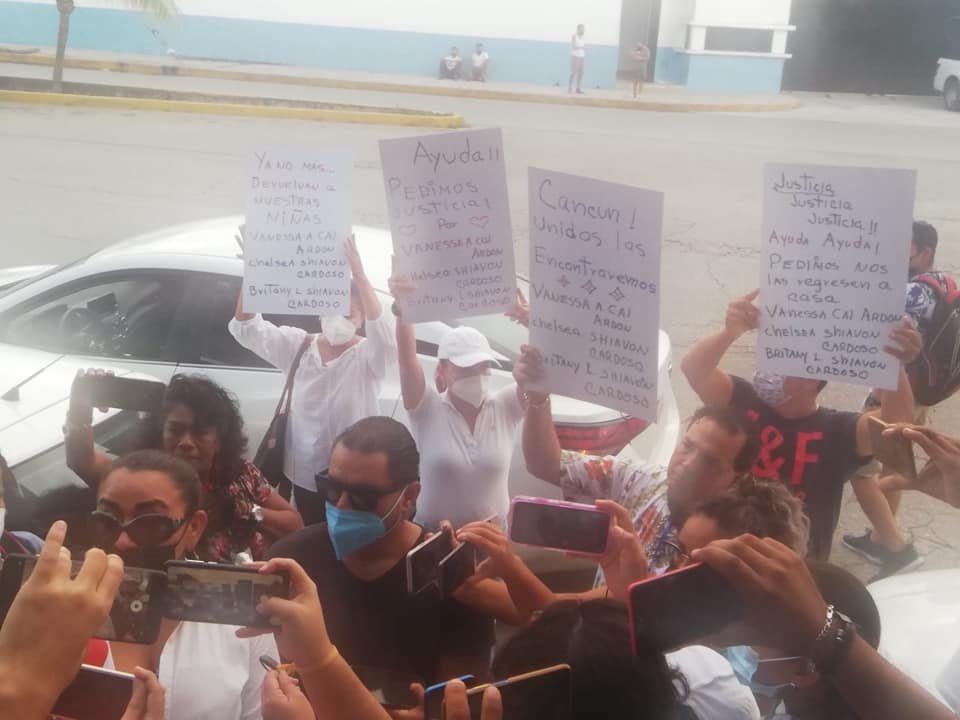 Suspenden manifestación por las tres menores desaparecidas en Cancún