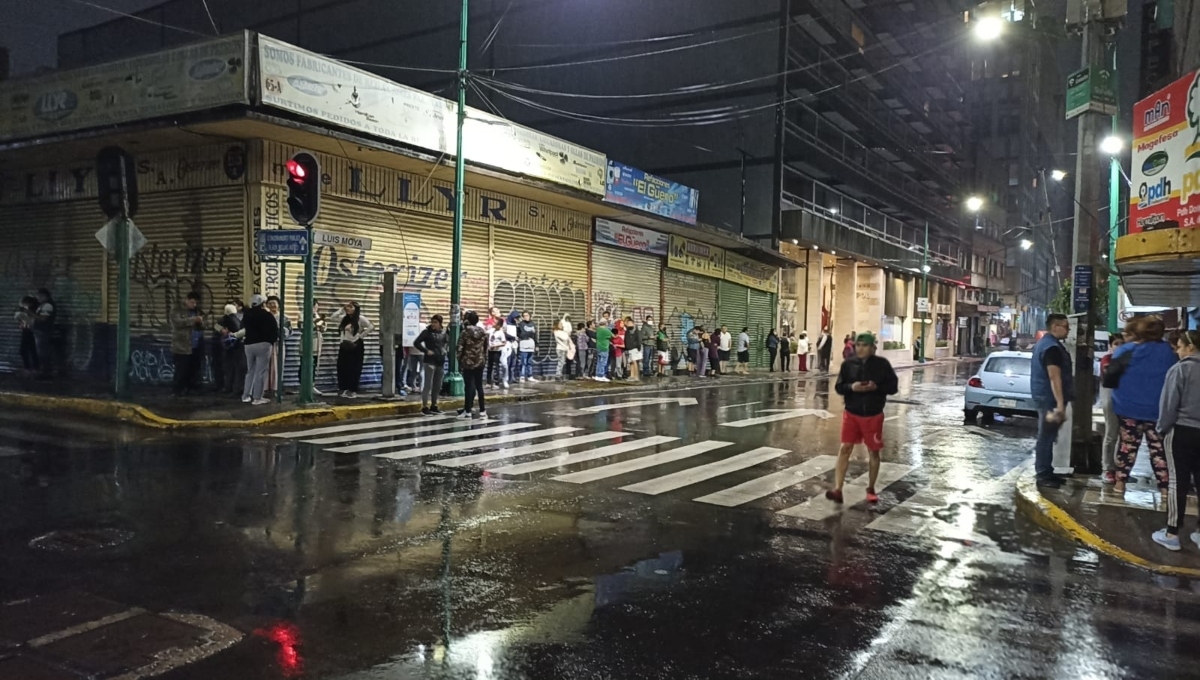 Aparecen luces verdes durante el sismo en la CDMX