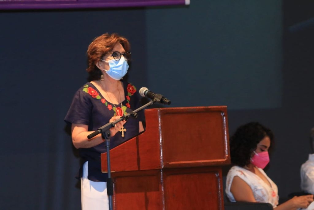 María Fritz Sierra inaugura el Congreso de Mujeres Políticas Yucatán 2021