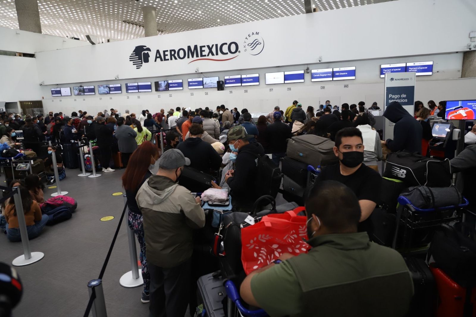 Ricardo Sheffield, titular de Profeco, informó que entre el 6 y el 10 de enero, Aeroméxico canceló un total de 260 vuelos