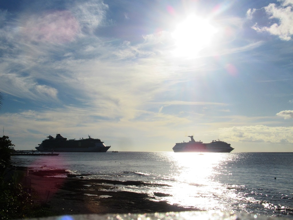 Así se ve el atardecer desde la isla de Cozumel este jueves: EN VIVO