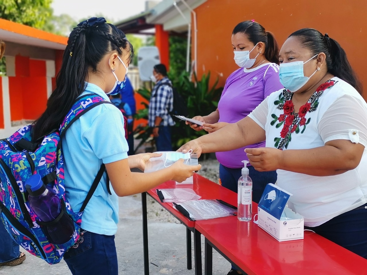 El mensaje se basó en analizar tema de clases presenciales ante la cuarta ola de contagios que se vive en México