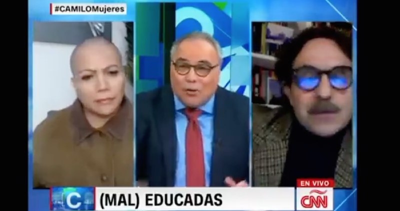 Corren a Quadri de CNN por discurso de odio: ¡Váyase a Tepito televisión!