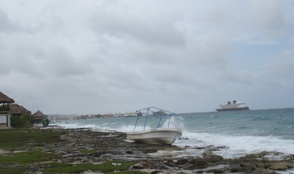 Cozumel es uno de los municipios de Quintana Roo que registrarán lluvias y vientos fuertes este 01 de junio, según el SMN