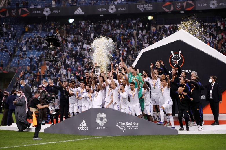 El Madrid conquistó el título de la Supercopa