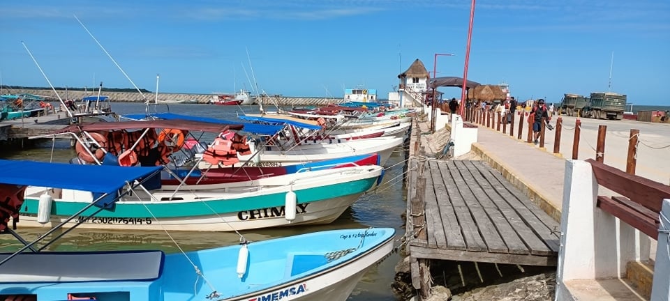 Tanto en Chiquilá como Holbox, el descenso en la temperatura ahuyentó a los turistas