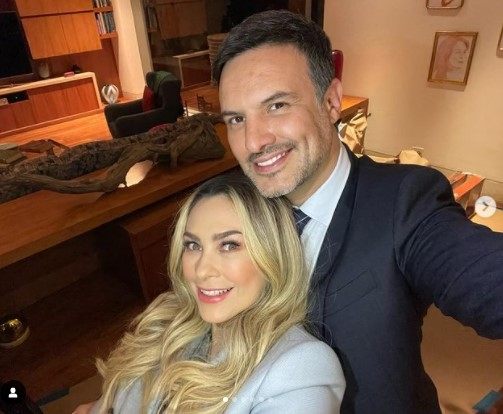 ¿Aracely Arámbula presenta a su marido por Instagram?