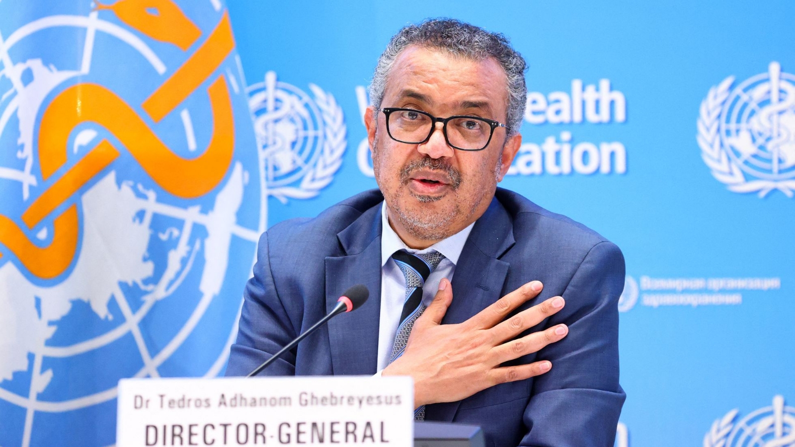 Tedros Adhanom Ghebreyesus pidió a las naciones del mundo trabajar en conjunto para acabar con la pandemia. Foto: WHO