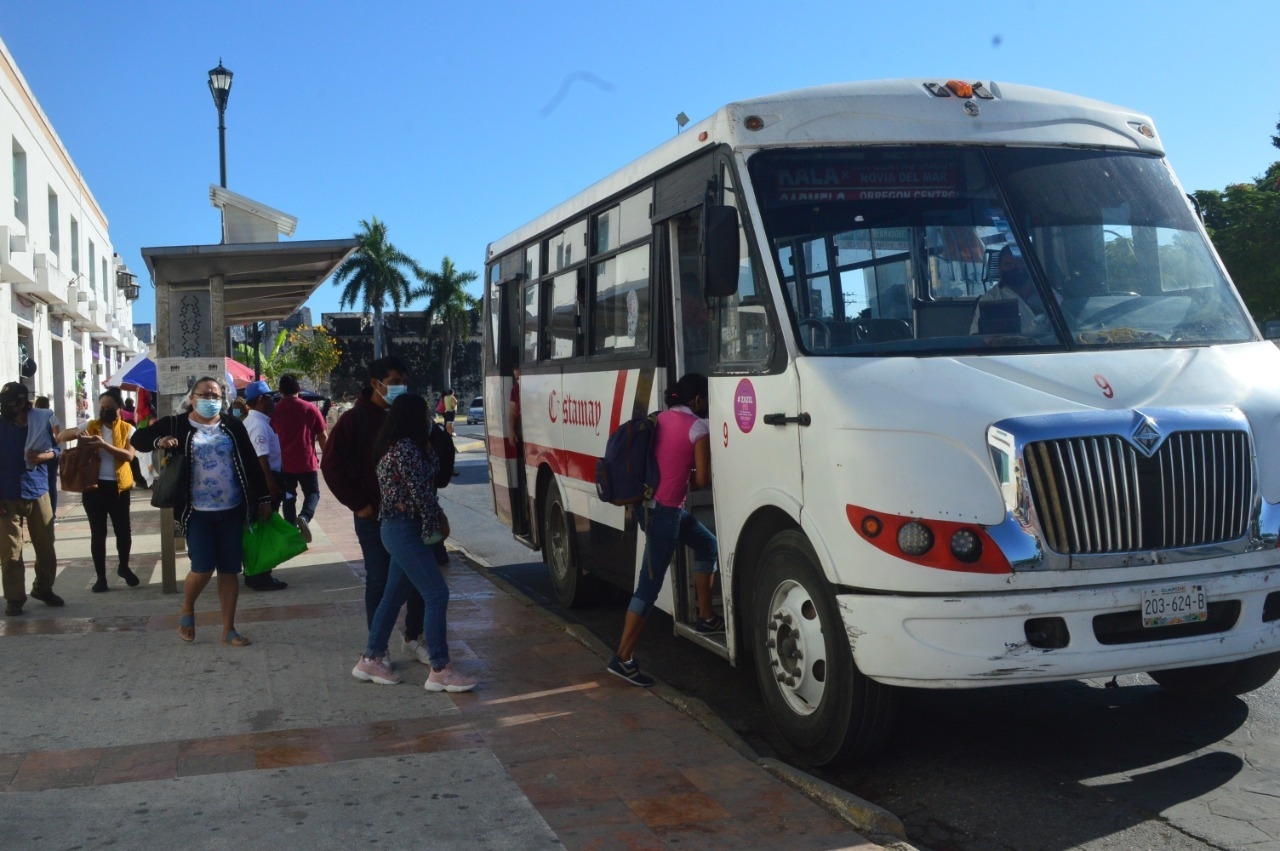 Camiones de Campeche mantendrán aforo del 80%: Instituto del Transporte