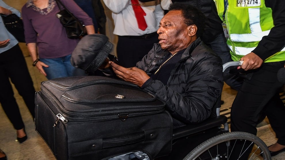 Pelé fue diagnosticado con cáncer el año pasado. Foto: Especial