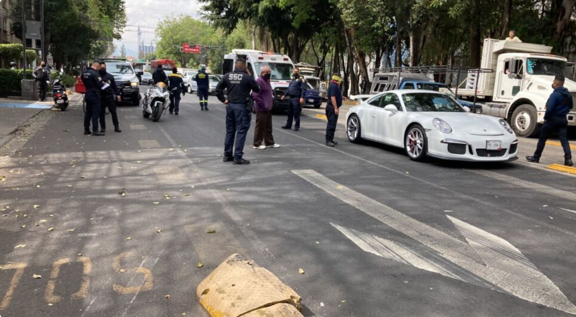 Balean a automovilista en la colonia Escandón de la CDMX: VIDEO