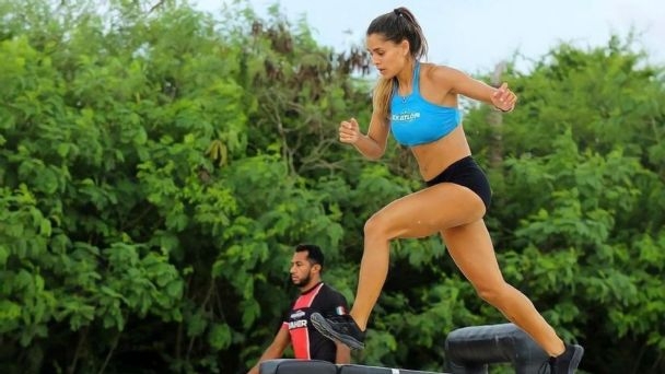 Tanya podría ser la eliminada de este domingo. Foto: Captura de Pantalla Exatlón