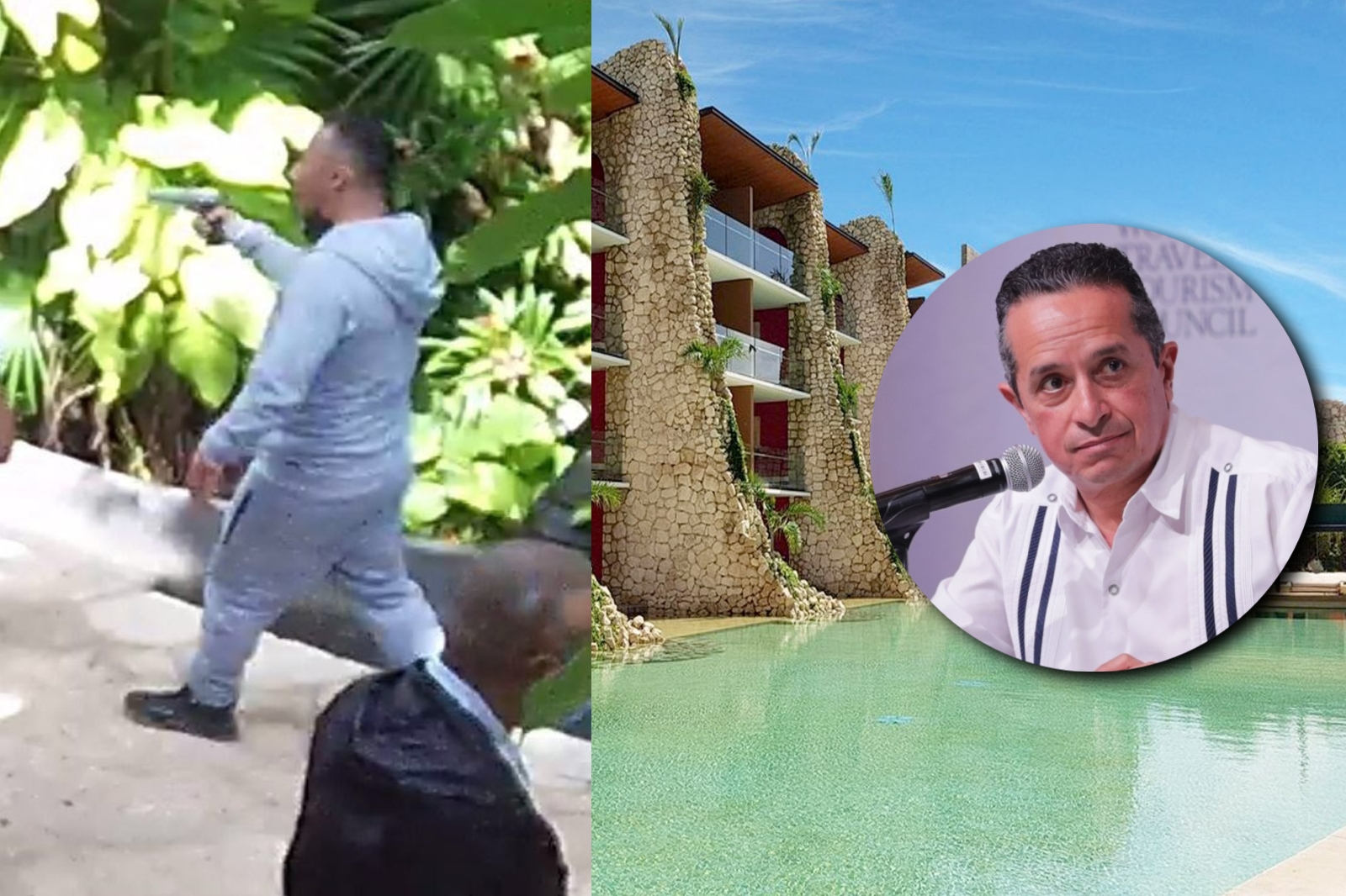 Carlos Joaquín calla tras balacera en el Hotel Xcaret en la Riviera Maya
