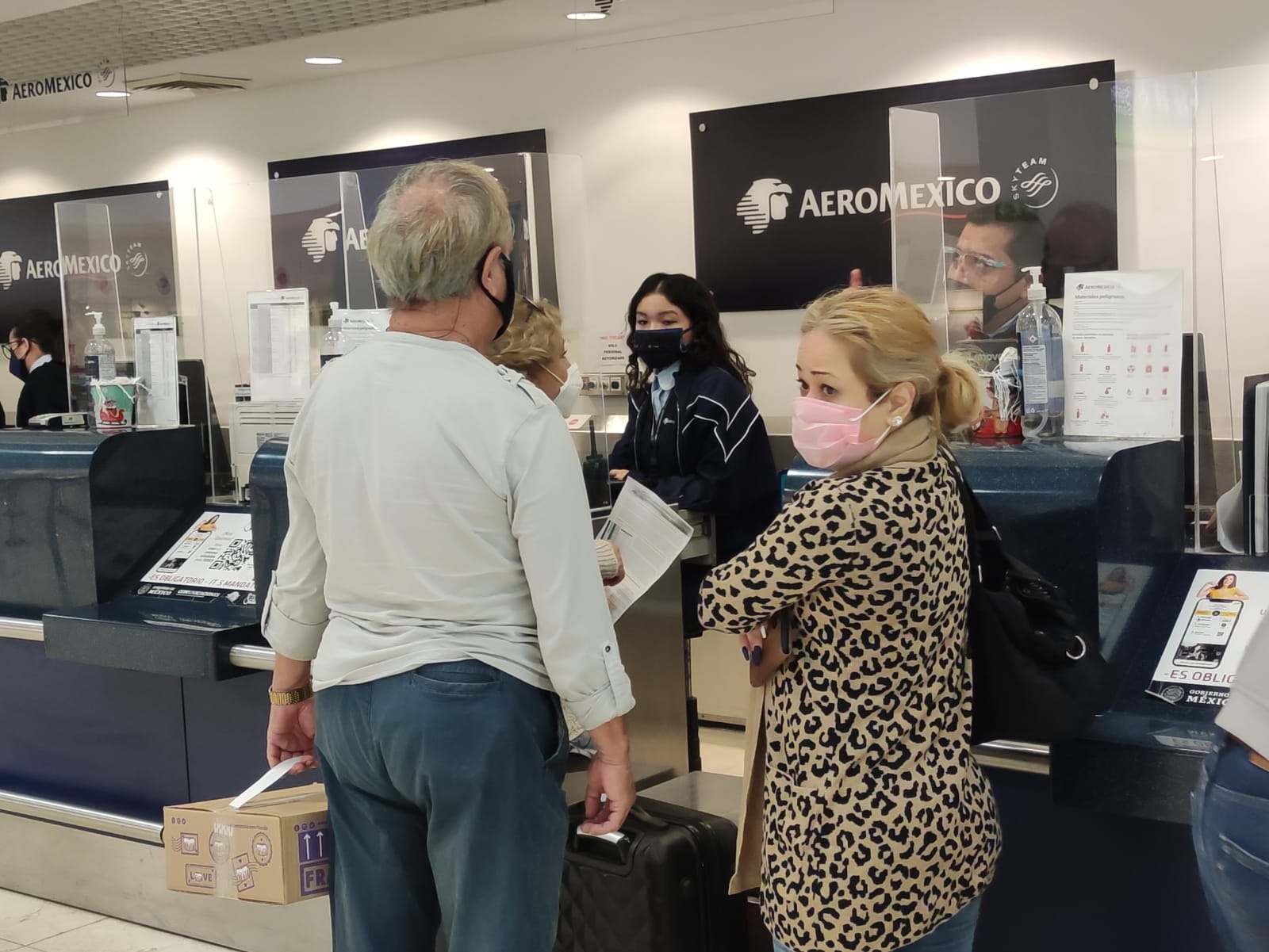 Aeroméxico tuvo que cancelar su vuelo de CDMX a Veracruz por dos pasajeras