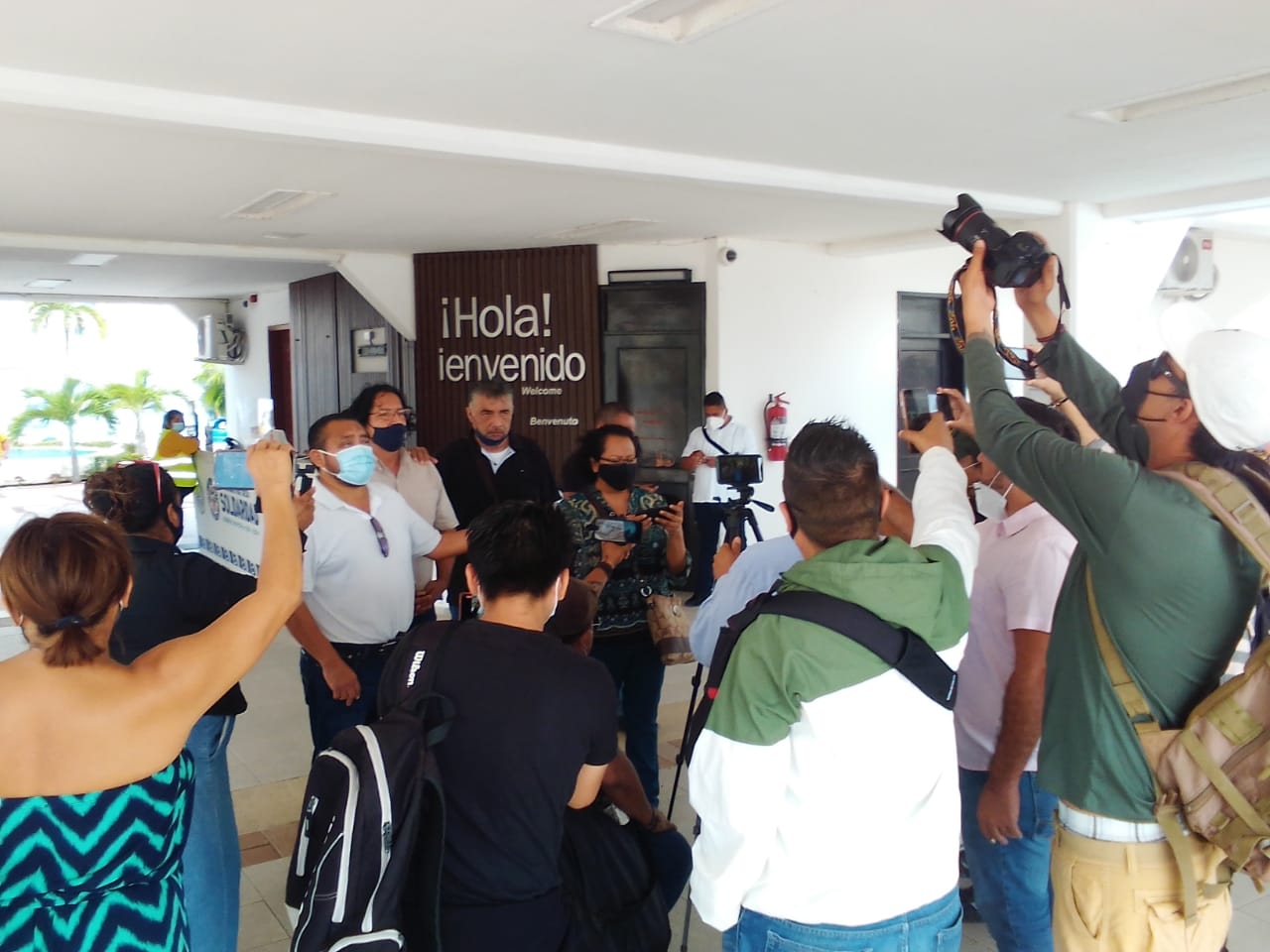 Los reporteros exigieron mayores garantías de seguridad para el desarrollo de la labor periodística en Quintana Roo