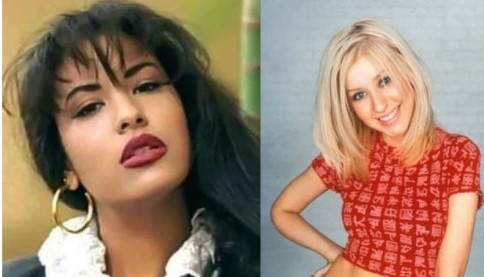 Christina Aguilera una canción de Selena en su álbum debut. Foto: Especial