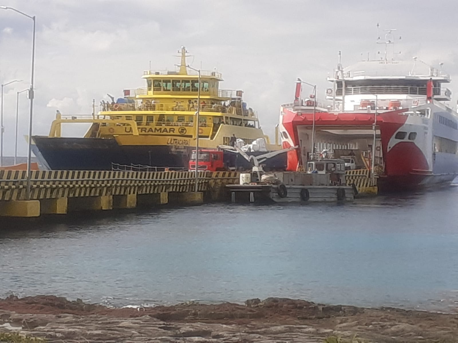 Transcaribe suspende cruces marítimos en Cozumel por alza de casos de COVID