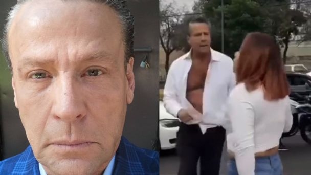 Alfredo Adame amenaza a pareja con la que peleó en CDMX: 'Los voy a meter al bote'