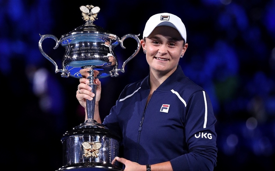 La tenista Ashleigh Barty le puso fin a la 'maldición' al ser la primera australiana que conquista el título local después de 44 años