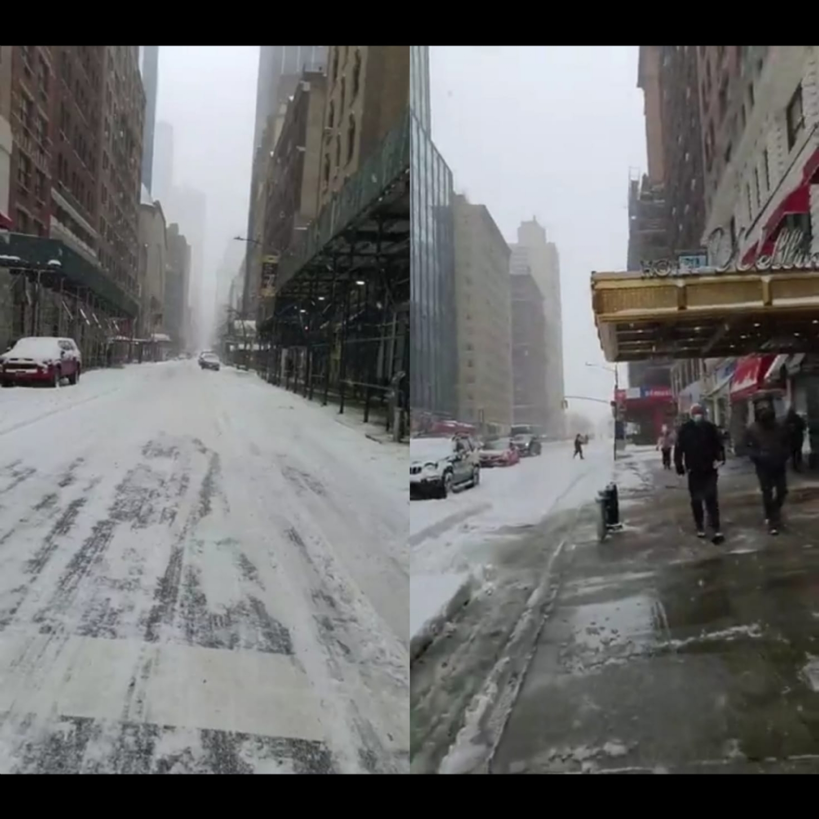 Quintanarroense capta Tormenta Invernal en Nueva York: VIDEO