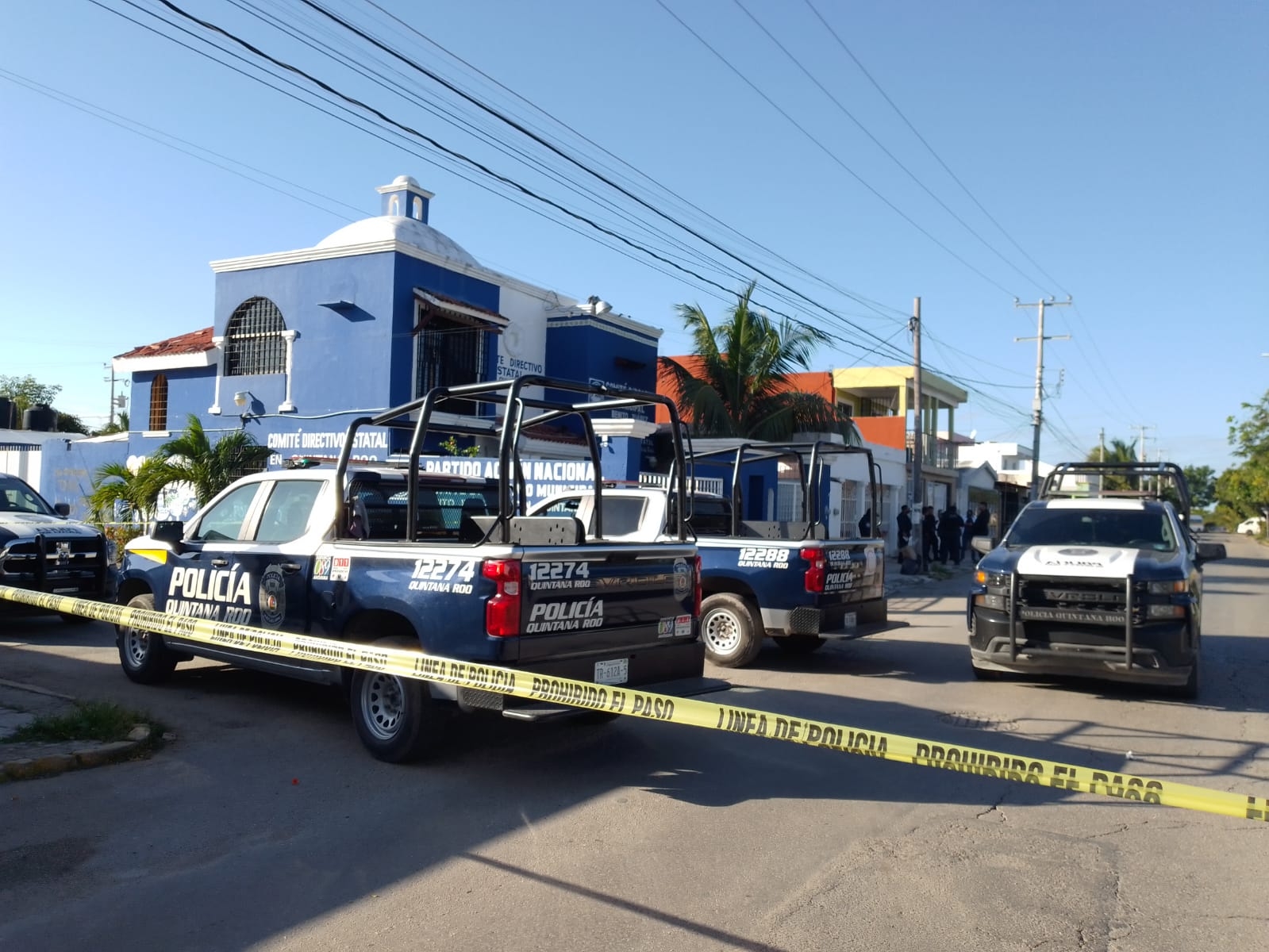 Balean a hombre cerca de las oficinas del PAN en Cancún: VIDEO