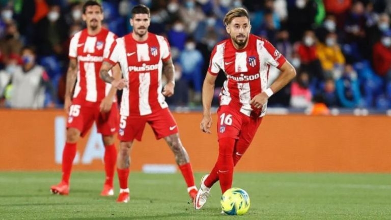 Héctor Herrera vuelve a entrenar con el Atlético tras superar el COVID-19