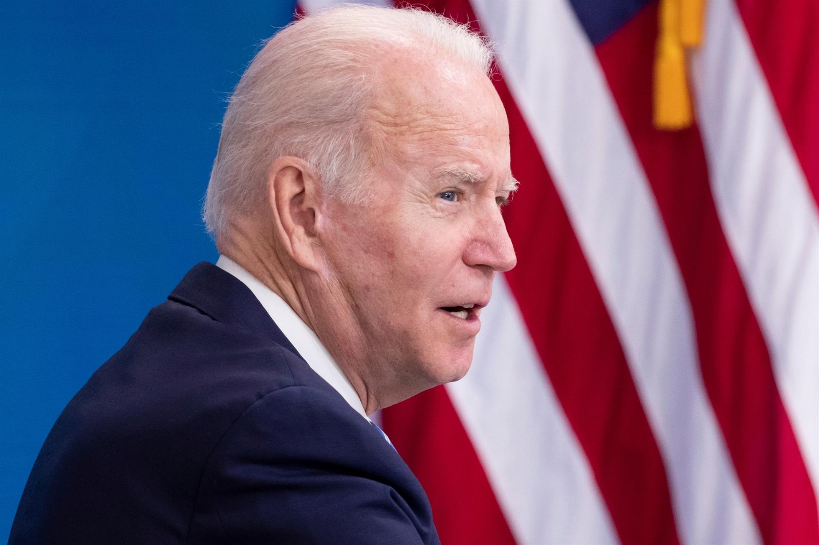 Biden viajará el martes a Atlanta, Georgia, en compañía de Kamala Harris para mantener la presión sobre la reforma electoral. Foto: EFE