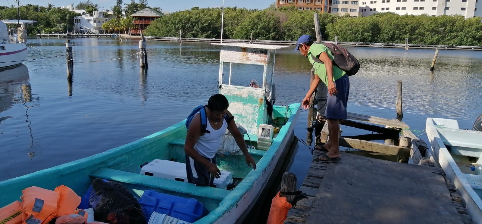 Pescadores aseguraron que anteriormente, las autoridades policiacas de Isla Mujeres les pedían dinero