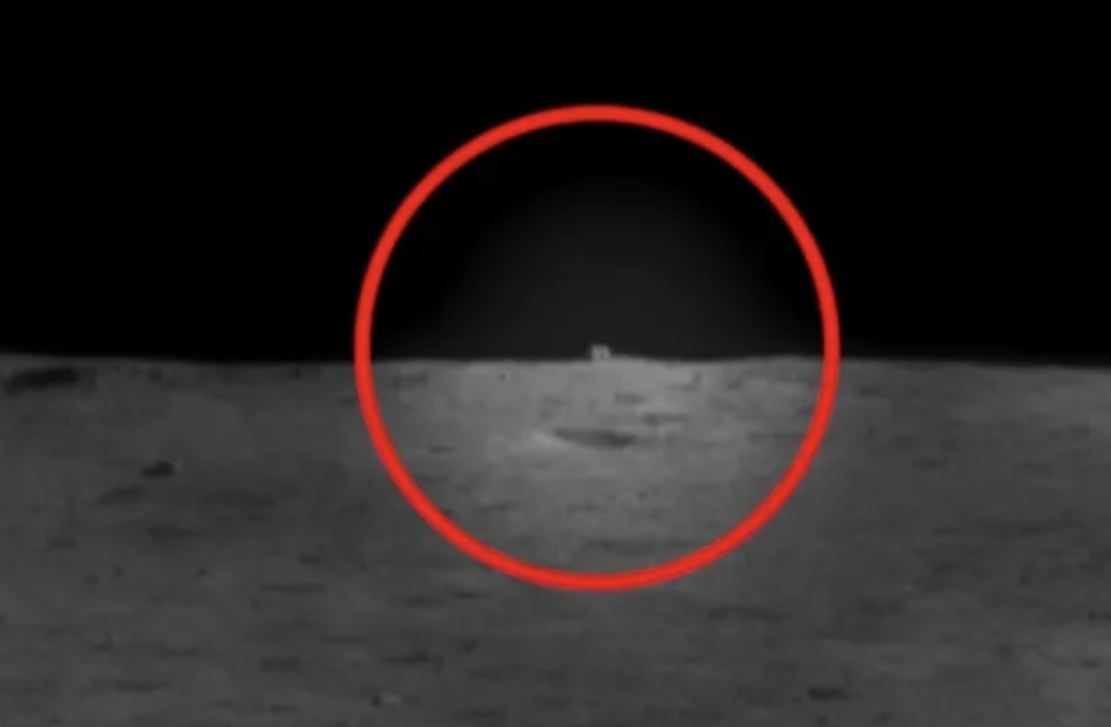 Revelan la verdadera forma de la "cabaña misteriosa" en la Luna