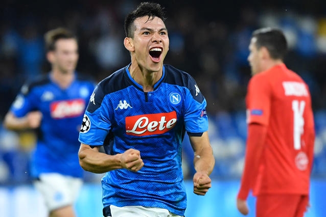 Hirving ‘Chucky’ Lozano marca un golazo en el Napoli vs Ajax de Champions League: VIDEO