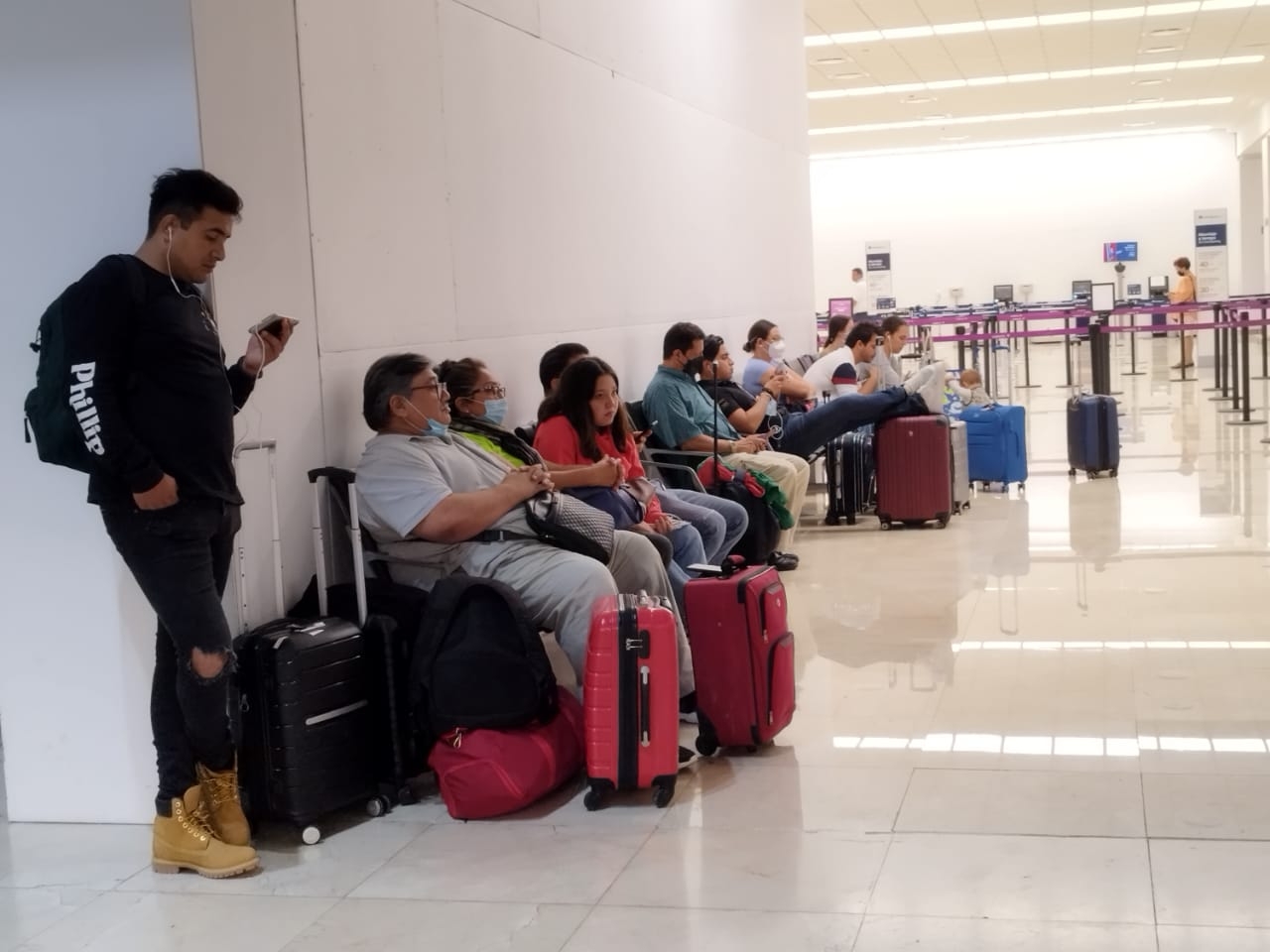 La administración del aeropuerto eliminó el uso de medición de temperatura