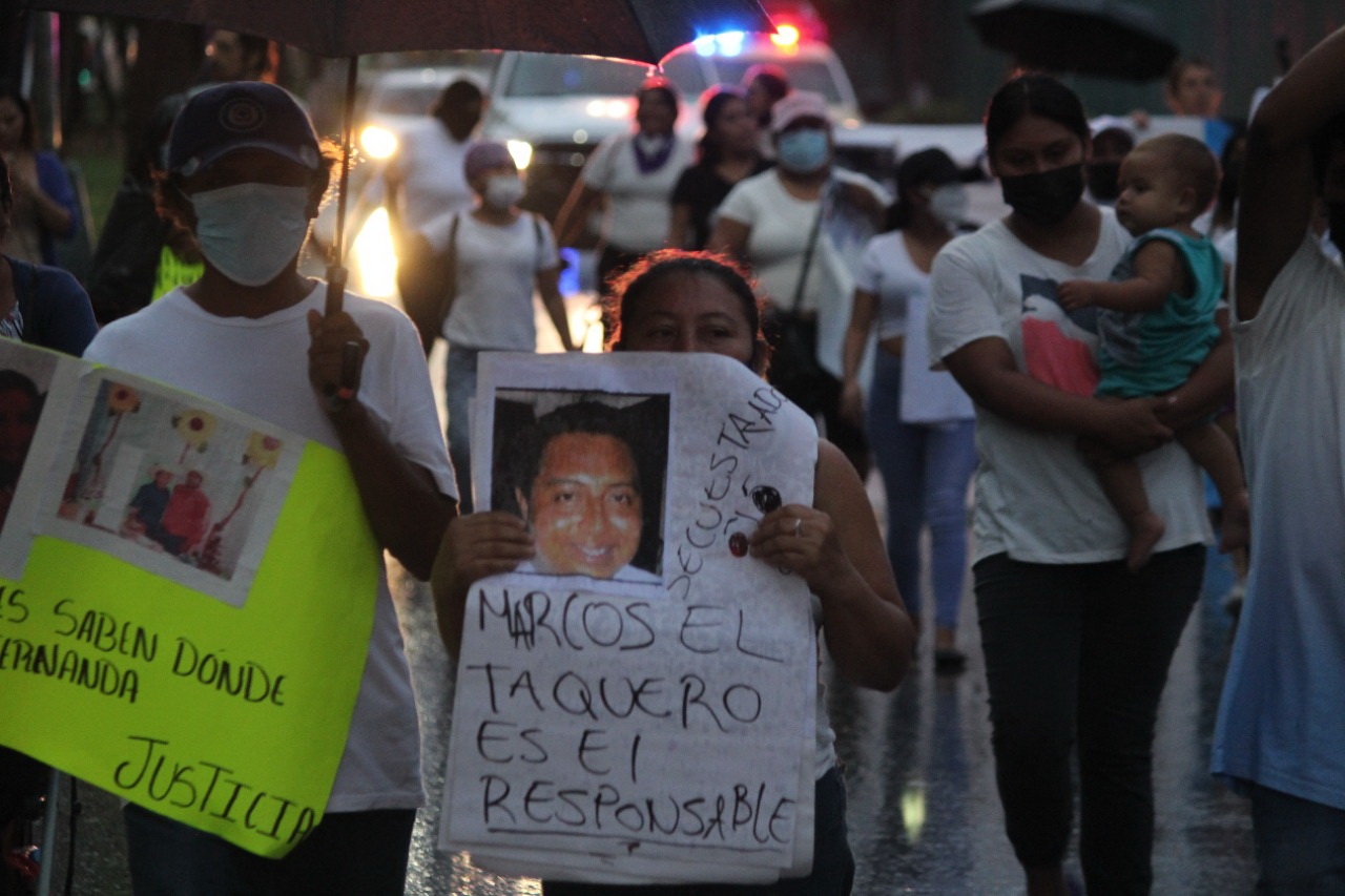 Papás de la joven desaparecida han realizado protestas en Quintana Roo contra la Fiscalía