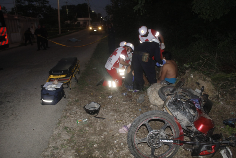 Accidente de tránsito en Tizimín deja un muerto y dos heridos