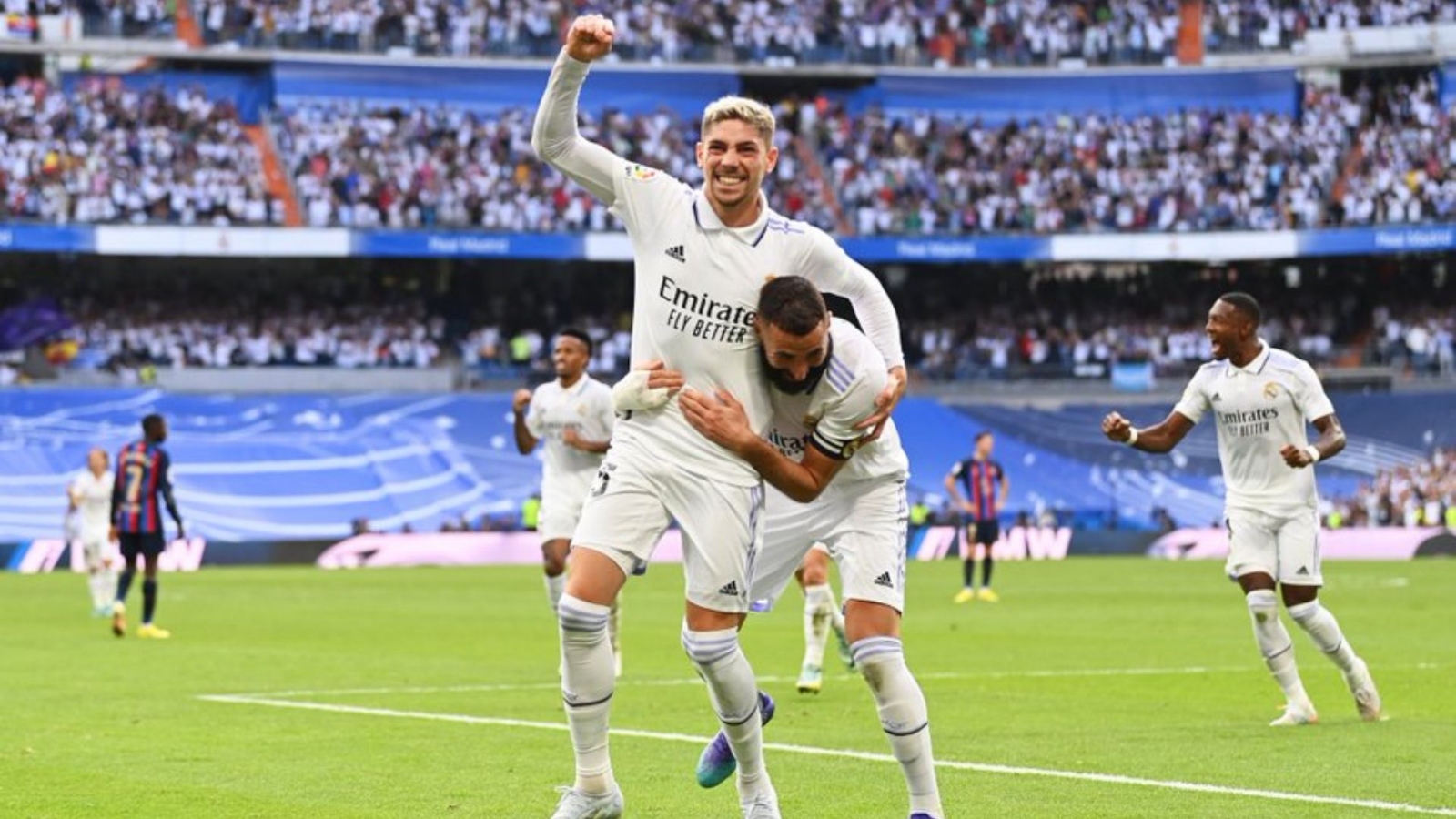 Los goles del triunfo del Real Madrid sobre el Barcelona: VIDEO