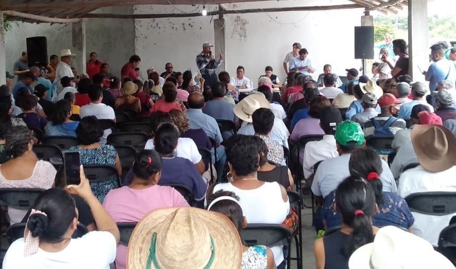 Ejidatarios de Chetumal exigen pago por el paso del Tren Maya