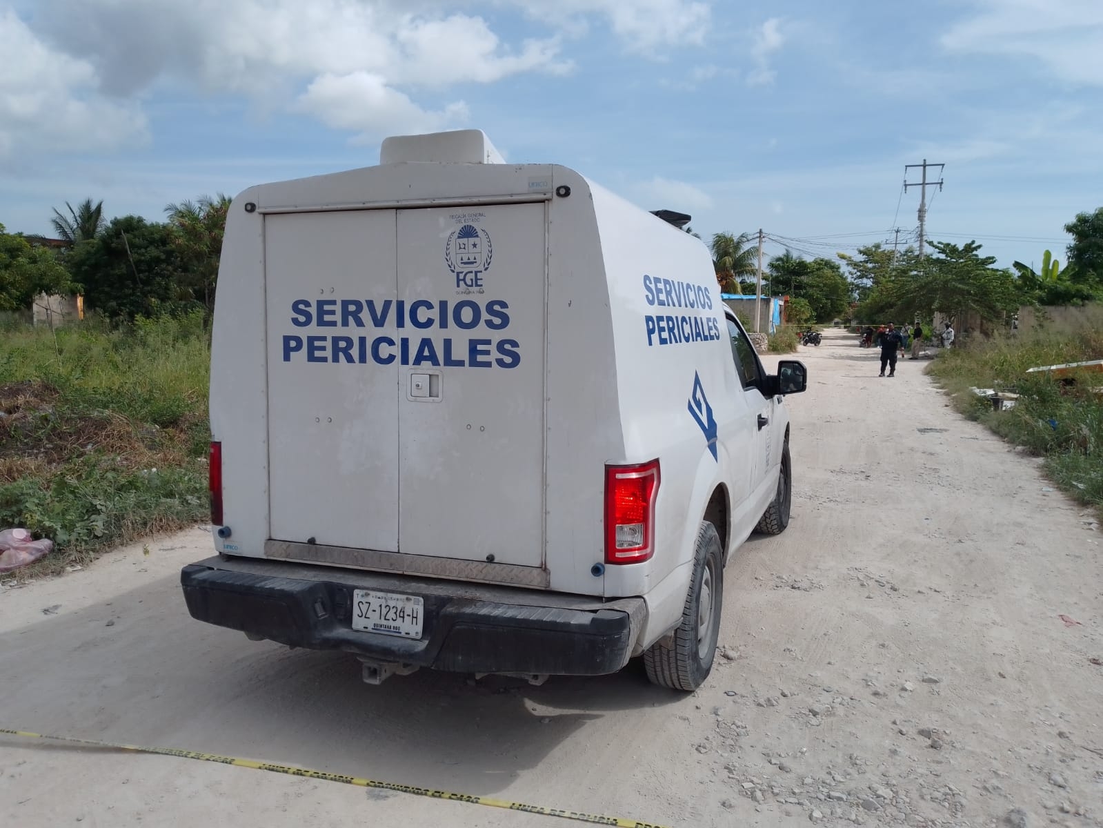 El cuerpo fue hallado en un camino de terracería en la Región 235