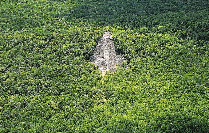 La Pirámide de Cobá aún tiene lugares por descubrir. Foto: Especial