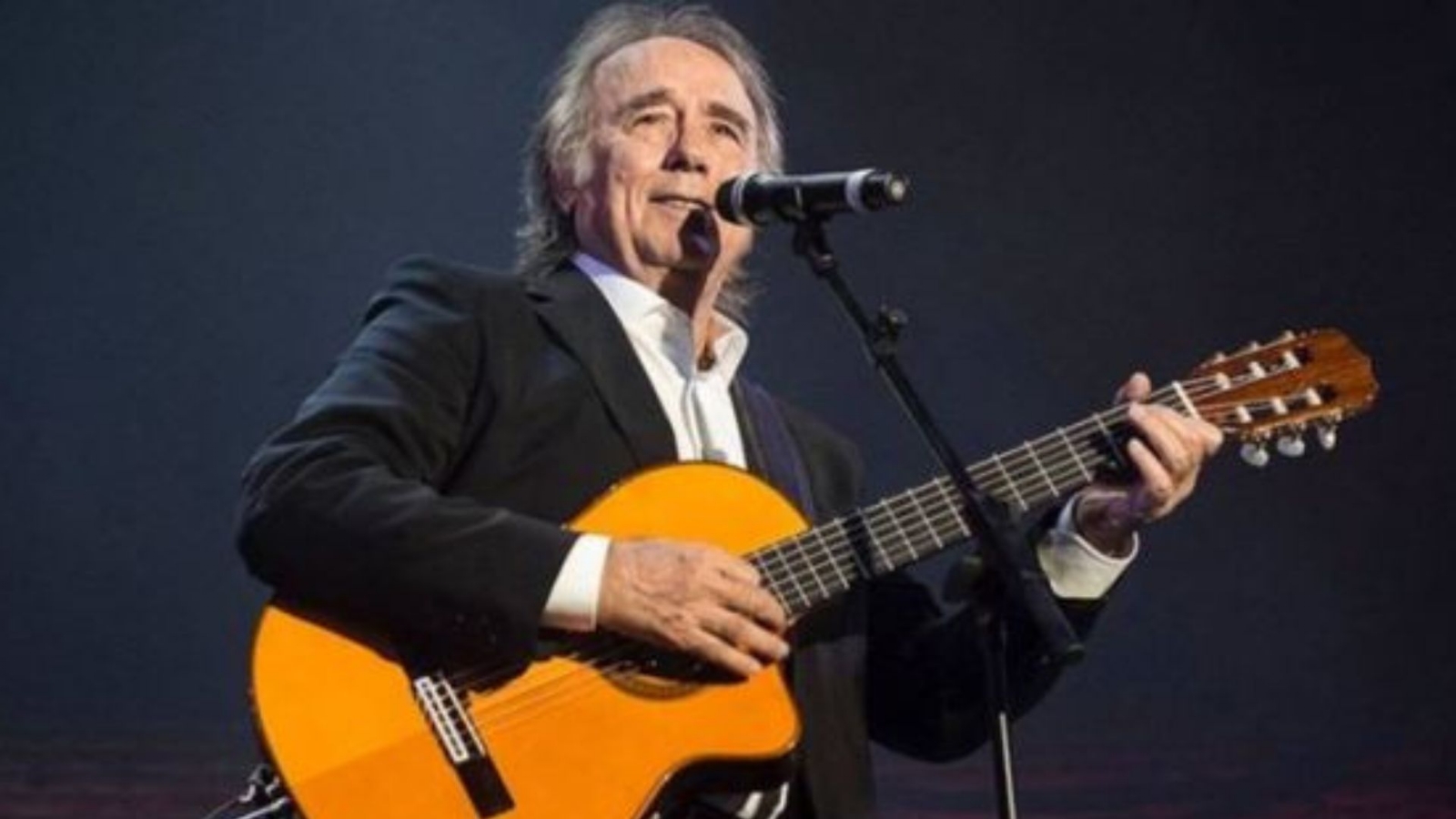 El español Joan Manuel Serrat estará en el Zócalo de la Ciudad de México