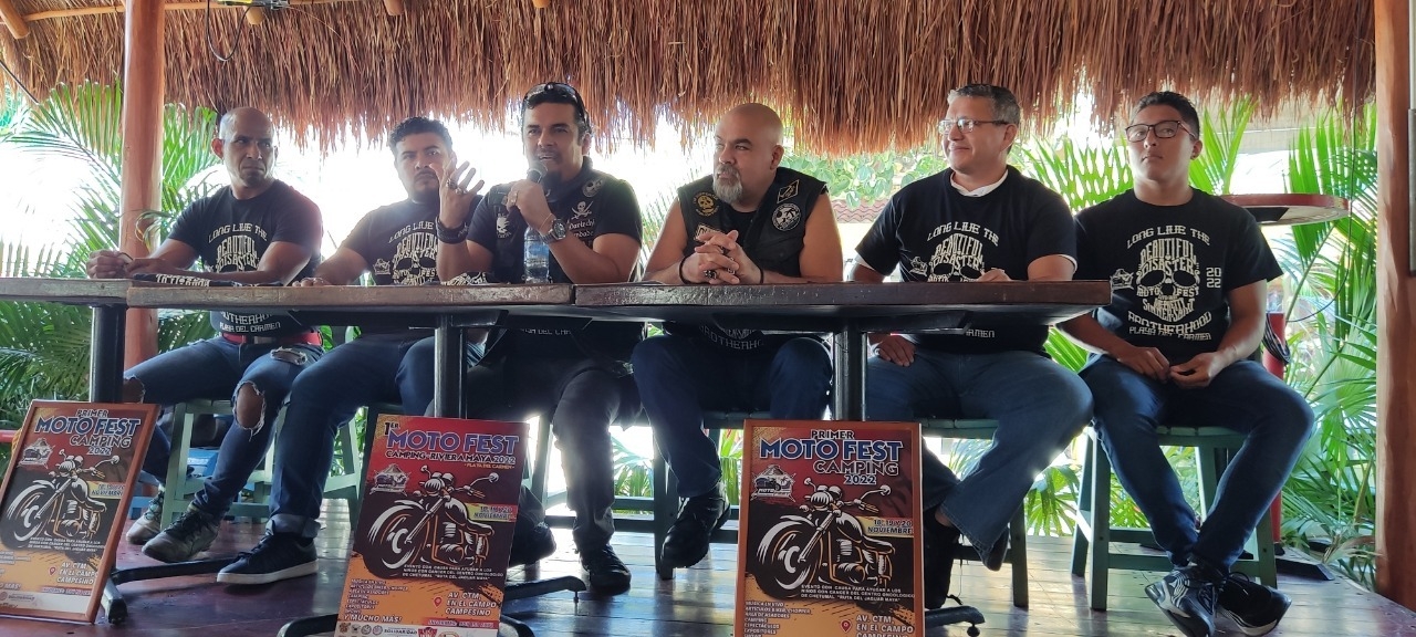 Ayudarán a niños con cáncer en “Moto Fest Camping Riviera Maya 2022”