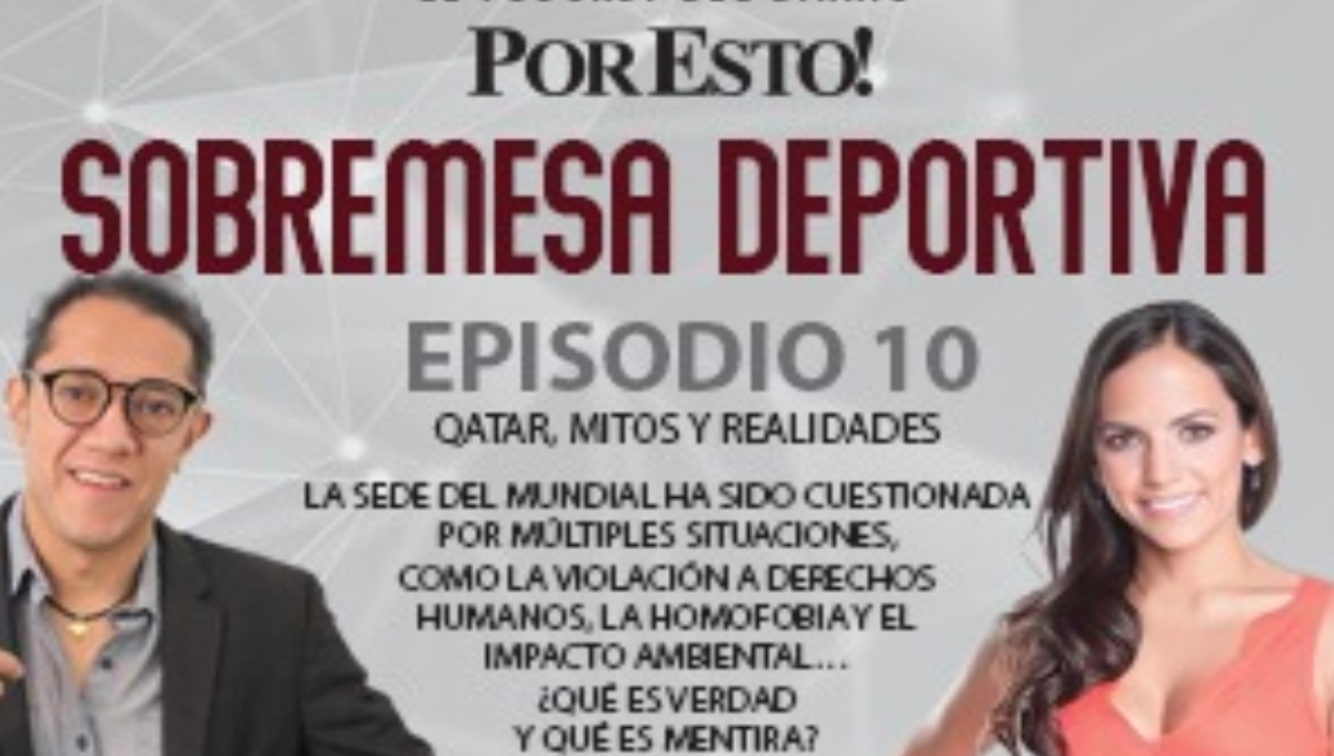 Acompaña a Aline Arnot y Daniel Montes de Ocas a platicar sobre la idea que se tiene de Qatar previo al Mundial de este año