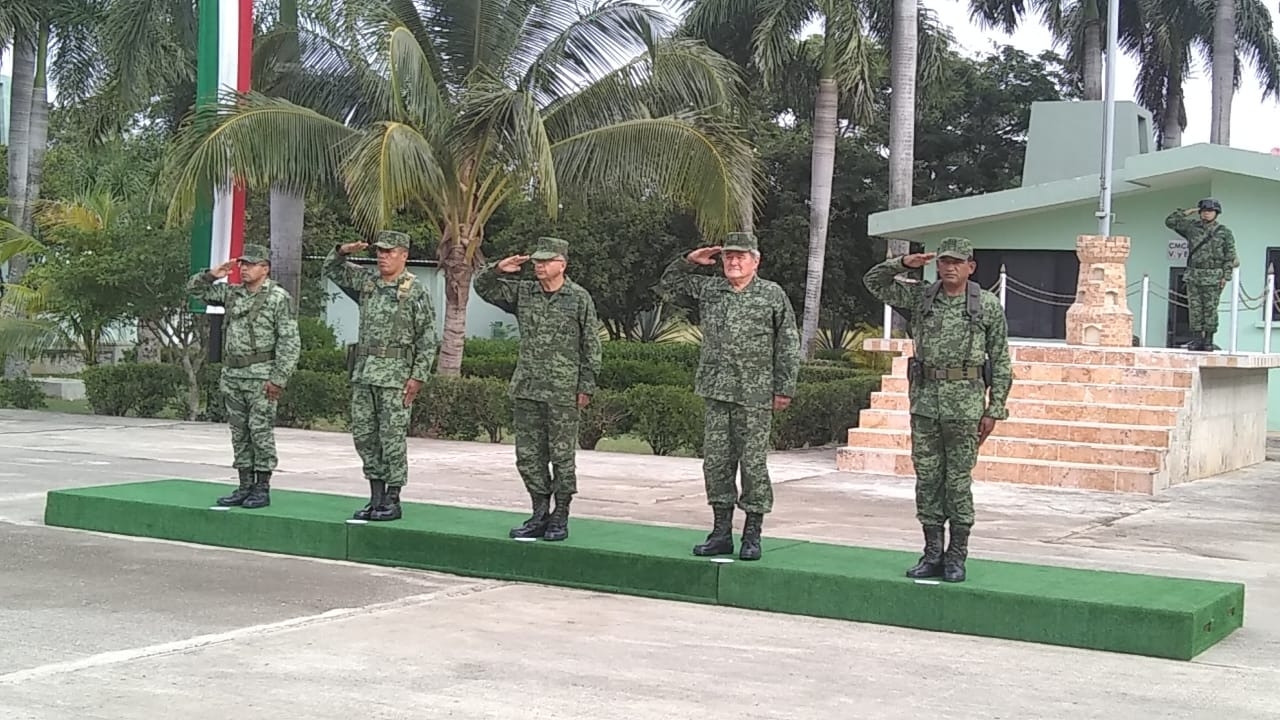 El evento se llevó a cabo en las instalaciones del séptimo batallón