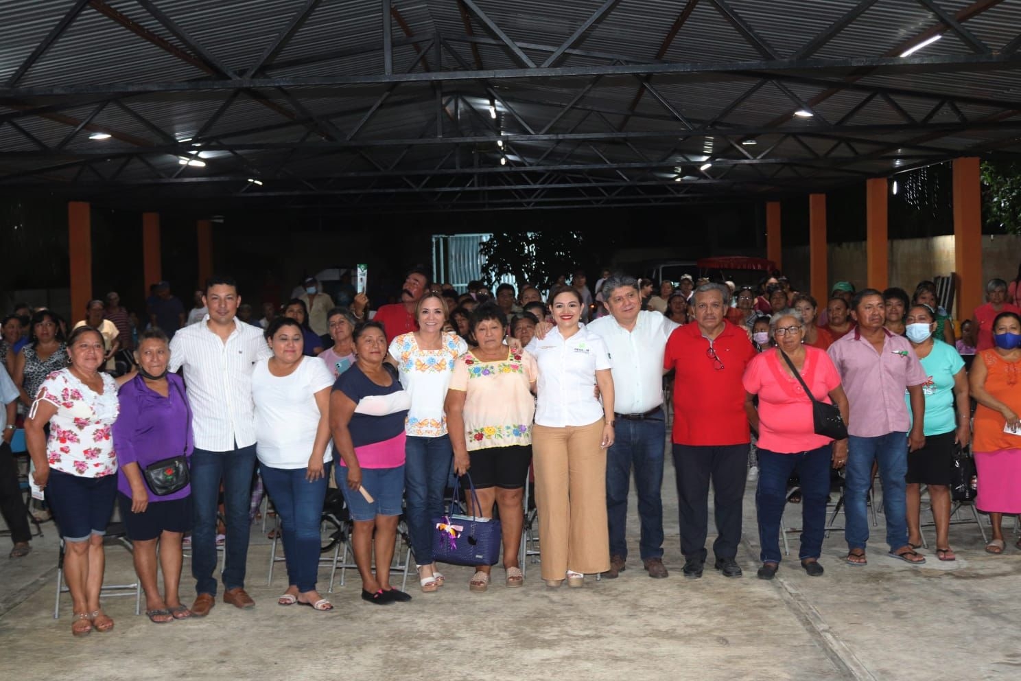 Gaspar Quintal Parra y Karla Franco Blanco visitaron los municipios de Dzilam de Bravo y Dzilam González