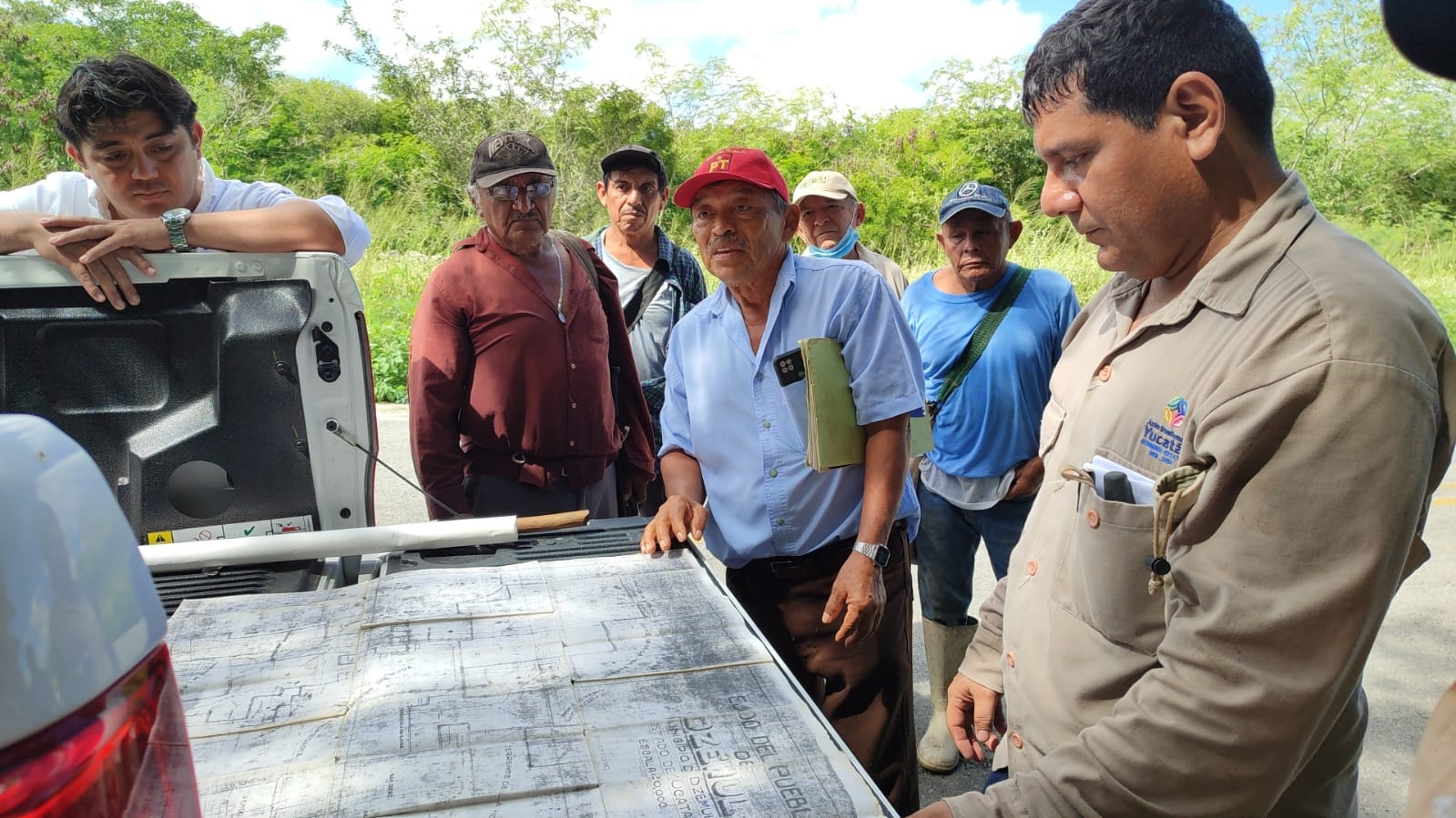 Inmobiliaria tapa cenote natural y devasta plantas endémicas en Dzemul