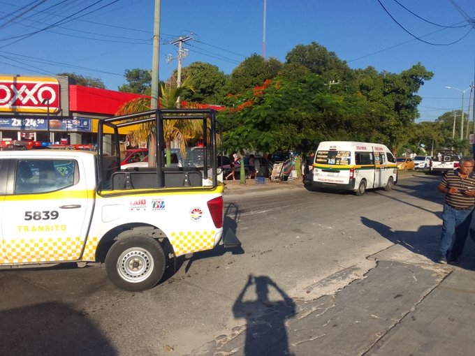 Mujer muere atropellada en la avenida López Portillo en Cancún