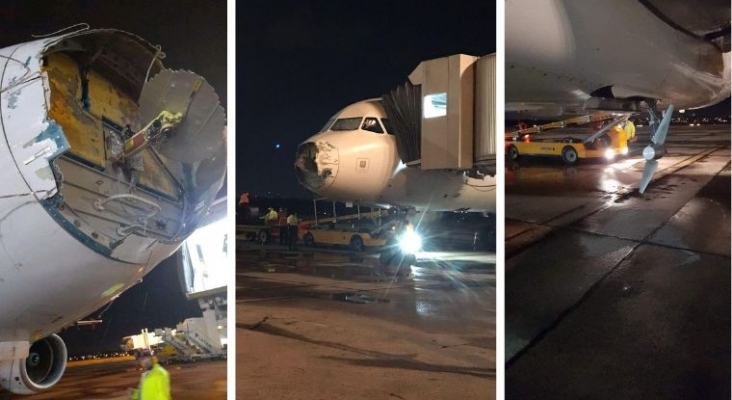 Un avión de LATAM Paraguay aterrizó de emergencia en Asunción tras atravesar una fuerte tormenta que lo dejó sin un motor