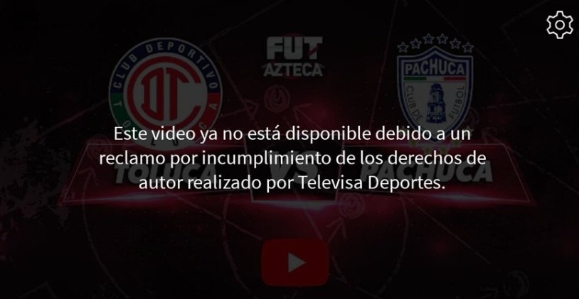 Televisa "tumbó" transmisión de TV Azteca en final de ida